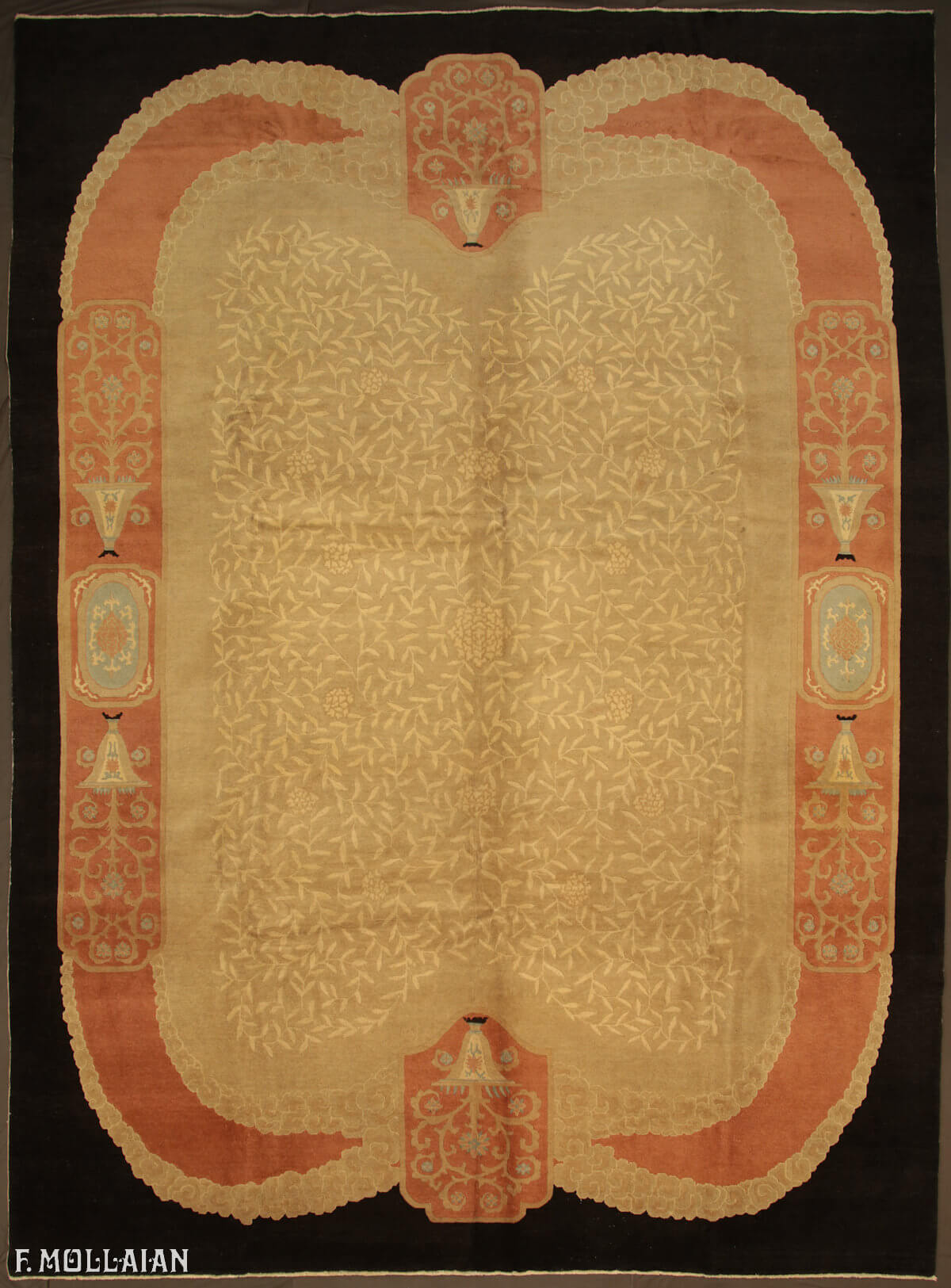 Large Chinese Peking Antique Carpet n°:62825076